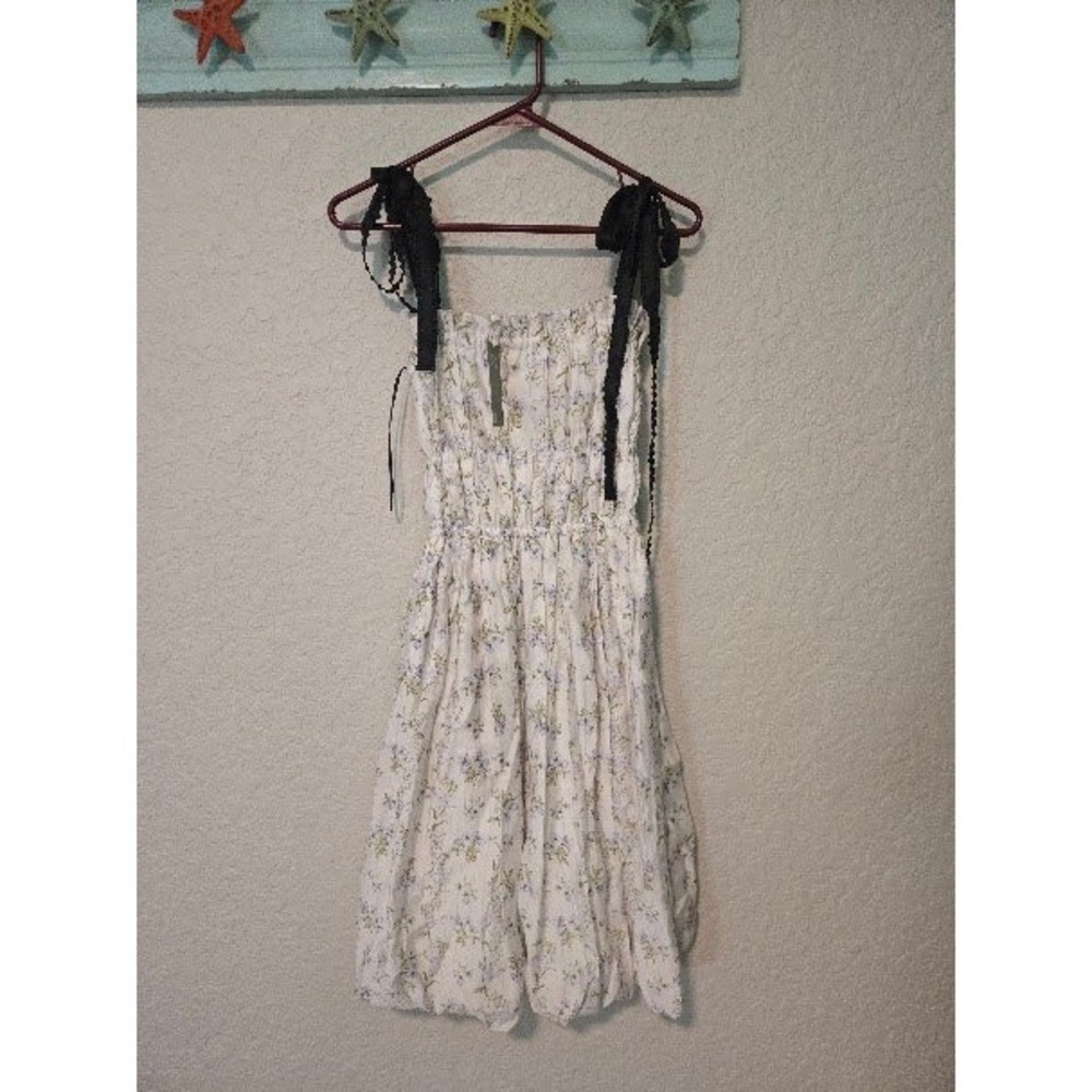 Brock Collection x H&M Floral Dress Womens Small White
